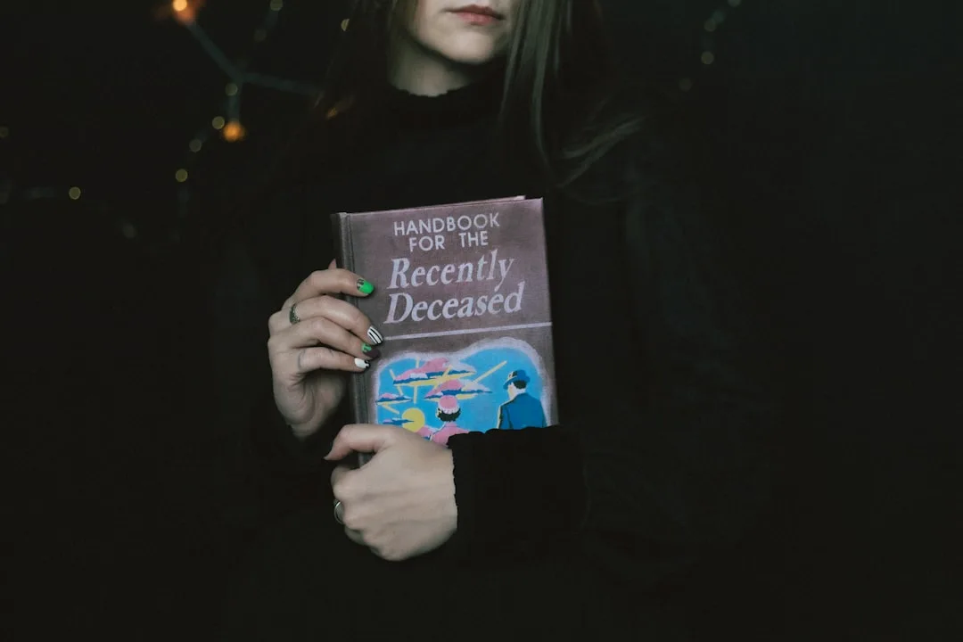 devastated reading medical results natural lighting moody